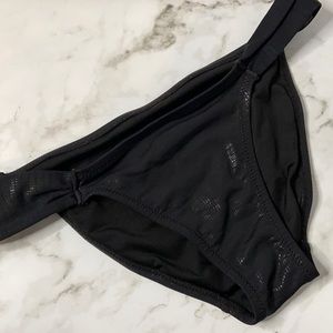 Black swim bottoms